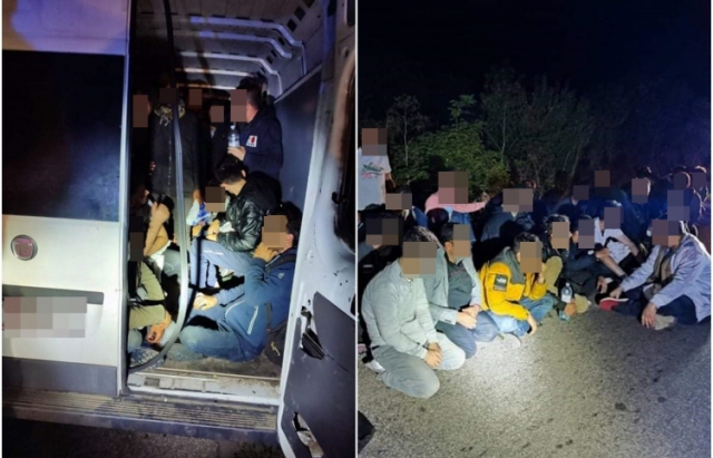 Поліція в Угорщині заарештувала українського контрабандиста, який перевозив 34 нелегалів (ФОТО)