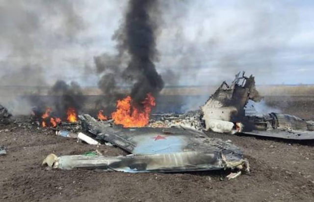 Не долетів: В росії розбився винищувач МіГ-31