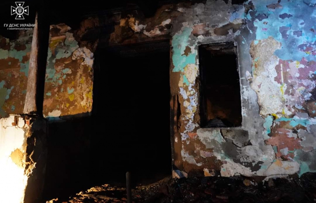 Трагедія на Берегівщині: У пожежі загинуло 4 людини, серед яких діти. Ще 5 постраждало (ФОТО)