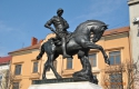 В Мукачево открыли первый на Закарпатье конный памятник Святому Мартину