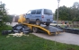 Угорська поліція переслідувала мікроавтобус з контрабандою із Закарпаття, той перекинувся (ФОТО)